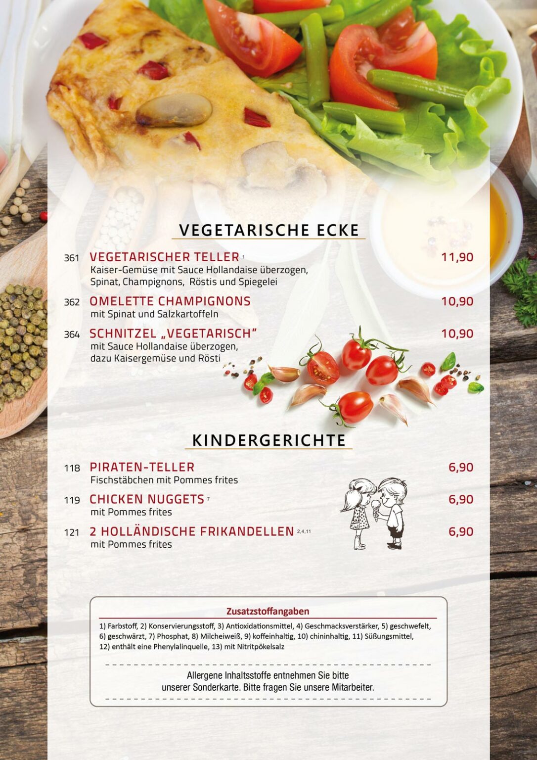Unsere Speisekarte Steakhaus Walbeck